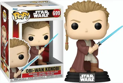 Produktbild von FUNKO POP! - Star Wars -  Episode 1 Padawan Obi Wan Kenobi #699
