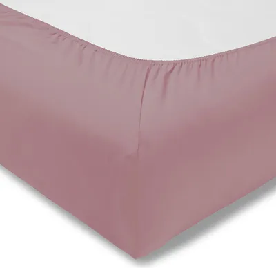 Produktbild von Estella Feinjersey Spannbettlaken 100% Baumwolle Spannbetttuch Rundumgummi waschbar pflegeleicht hochwertig strapazierfähig 180x200 cm Flieder