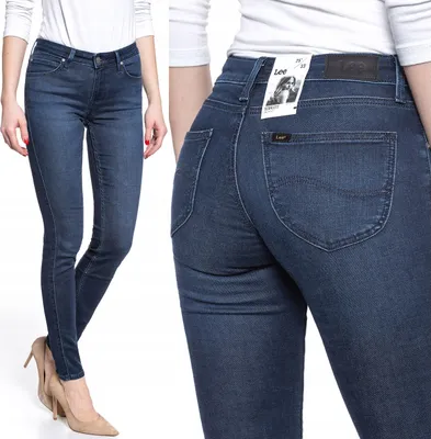 Produktbild von LEE, Damen Jeanshose, Skinny fit, SCARLETT, W26 L33, Blau, Jeans, baggyjeans, buggy