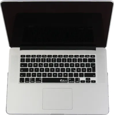 Produktbild von Tastatur Cover Deutsch Schwarz für MacBook Pro/Air