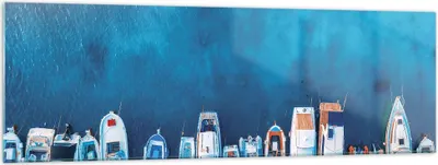Produktbild von Bilder auf glas - Einteilig - Hafen Hafen £ódŸ - 160x50cm - Glasbilder - Wandbilder - Bilder - zum Aufhängen bereit - Wanddekoration aus Glas - Glas Bilder - Wandbild auf Glas - GAB160x50-5081