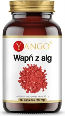 Productafbeelding van Yango calcium uit rode algen (90 capsules) 5691