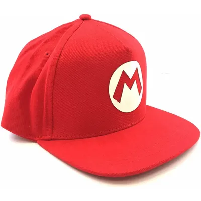 Immagine prodotto di Super Mario Snapback Cap Mario Badge