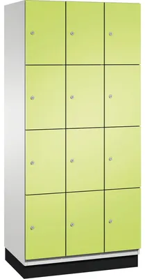 Produktbild von C+P Fächerschrank 4510330S10012 Sockel 12Fächer B900mm lgr/cgn
