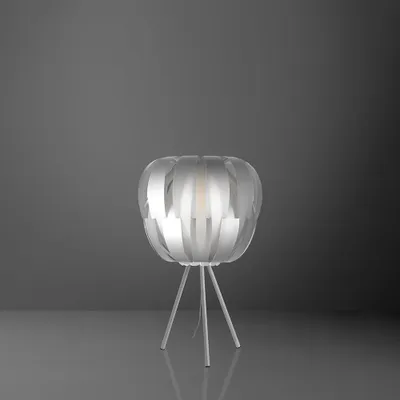 Obrázok produktu pre Stolová lampa so statívom 1 Light Queen in Polilux Silver Italy