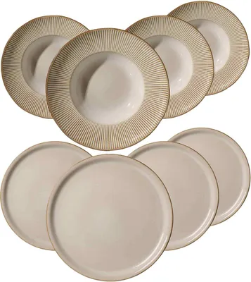 Produktbild von Ritzenhoff & Breker Nerano Pizza & Pasta Set 8-teilig