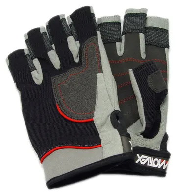 Segelhandschuhe XL, elastaner Rücken, beschichtete Handflächen, Kevlar-Finger