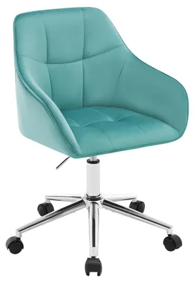 Image de Siège de bureau - Chaise de travail - Hauteur réglable - Accoudoirs - Assise confortable - Rotation à 360°
