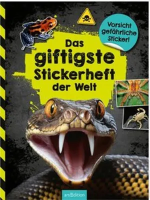 Obrázek produktu pro Das giftigste Stickerheft der Welt