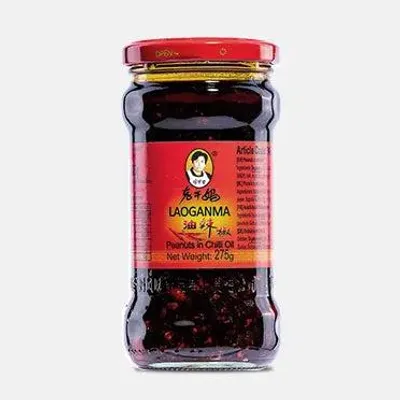Image de LAOGANMA Cacahuètes à l'huile pimentée 275 g