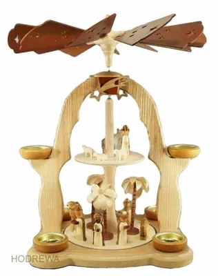 Produktbild von Tischpyramide Christi Geburt Höhe 40cm NEU