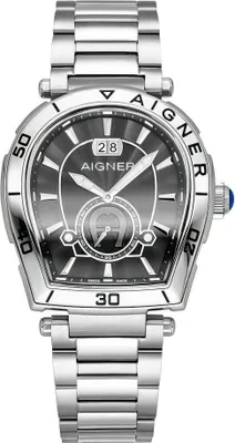 Produktbild von Aigner Herren Uhr Trapani Edelstahl silber AGW.262002