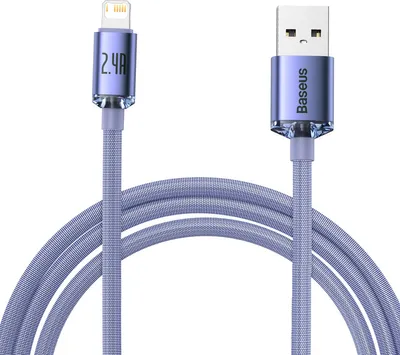 Immagine prodotto di Baseus Crystal Shine 2 m Viola