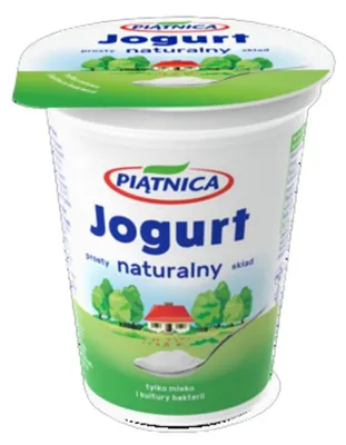 Obrázek produktu pro Piątnica Naturalní jogurt bez sušeného mléka 330 g