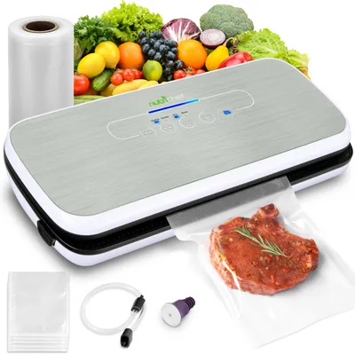 Produktbild von NutriChef Seal Sous Vide Vakuumiergerät für Lebensmittel – Vacuum Sealer– Folien