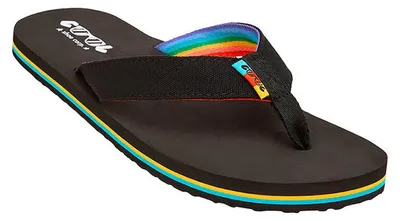 Obrázok produktu pre Šľapky Cool Shake BLACK RAINBOW, veľkosť 43