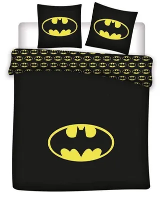 Produktbild von Batman Bettbezug Set 240x220 cm aus 100% Mikrofaser