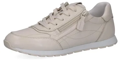 Produktbild von CAPRICE Damen Sneaker aus Leder, Gelb (Vanilla SOFTN.), 36