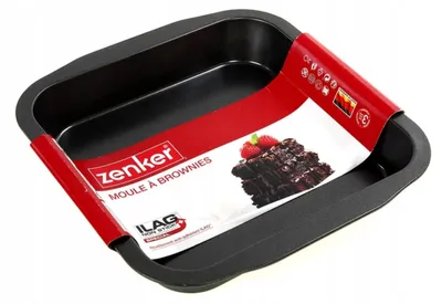 Obrázok produktu pre Zenker Forma na pečenie brownie a koláče kovová 27x26 cm