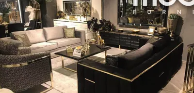 Produktbild von Design Sessel  Luxus Klassische Modern Lehn Textil 1 Sitzer Möbel Einsitzer Sofa