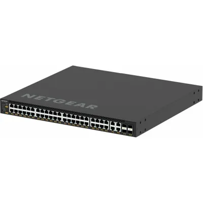 Produktbild von NETGEAR MSM4352, Managed, L3, 2.5G Ethernet (100/1000/2500), Power over Ethernet (PoE), Rack-Einbau, 1U