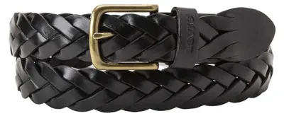 Immagine prodotto di Cintura in pelle intrecciata da uomo, marca Levi's