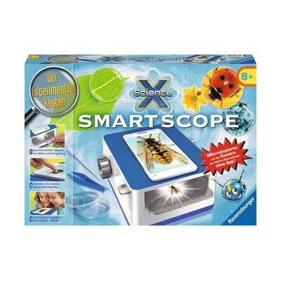 Zdjęcie produktu dla Ravensburger ScienceX Smartscope, Zestaw eksperymentowy, Biologia, 8 lat(a)