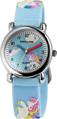 Produktbild von Excellanc Kinderuhr mit Silikonarmband