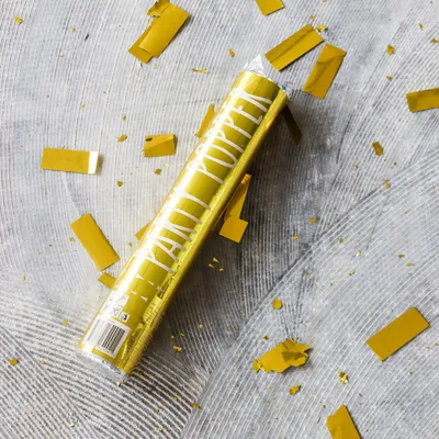 Produktbild von Goldkonfetti Party Popper 28cm