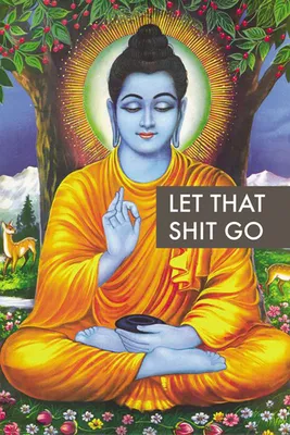 Immagine prodotto di Buddha - Poster - Creativo - Lasciati andare