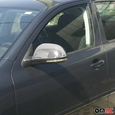 Obrázok produktu pre Kryty zrkadiel kryt zrkadla pre Škoda Octavia Superb 2009-2013 nerezová oceľ