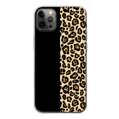 Produktbild von MuchoWow® Handyhülle Schutzhülle Hülle für iPhone 13 Pro Max Panther Druck - Design - Tiere Silikon Softcase Handy Hülle - Mobiltelefon