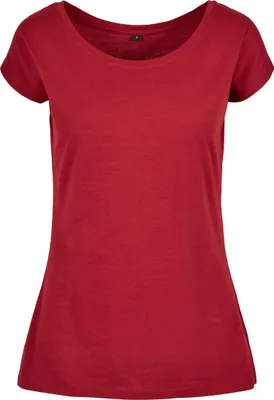 Immagine prodotto di Build Your Brand Basic BB013 | LadiesŽ Tee a girocollo - Colore: Borgogna - Taglia: S