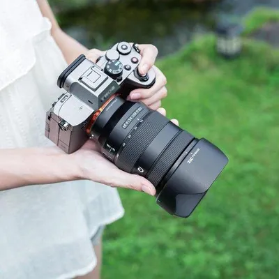 Zdjęcie produktu dla Osłona obiektywu 77 mm do obiektywu 24–105 mm F4 G OSS, aparat, filtr, osłona