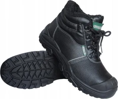 Produktbild von Gefütterte Arbeitsschuhe mit Stahlkappe STALCO THURO HIGH S1 R.43
