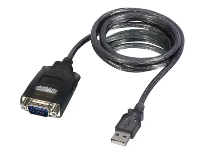Produktbild von LINDY Konverter USB Seriell RS232 COM-Speicherung 1.1m