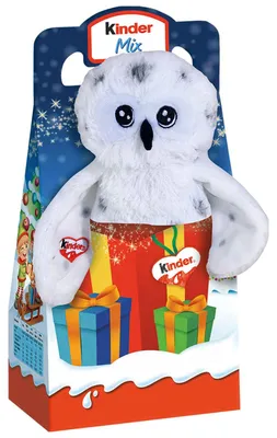 Produktbild von kinder Maxi Mix Plüschtier 'Klara Kauzi' 133g