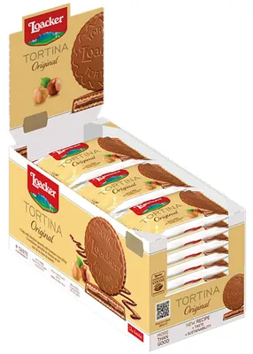 Produktbild von Loacker Tortina Original 24x21g
