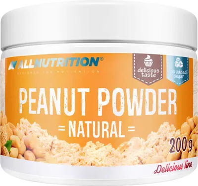 Image de ALLNUTRITION Peanut Powder 200g chocolat beurre de cacahuètes noix sans sucre