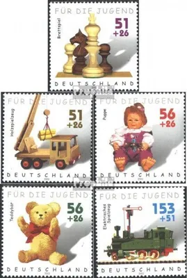 Produktbild von Briefmarken BRD (BR.Deutschland) 2002 Mi 2260-2264 (kompl.Ausg.) FDC Kinderspielzeug