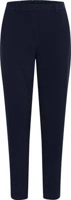 Image de b.young BYDanta Crop Pantalon Femme Pantalon en tissu avec stretch