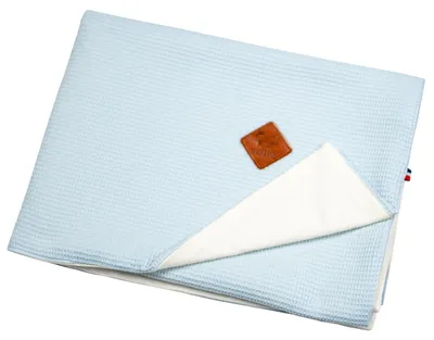 Image de Pour enfants, couverture Luna - 100 x 70 cm - Bleu | par SEVIRA KIDS