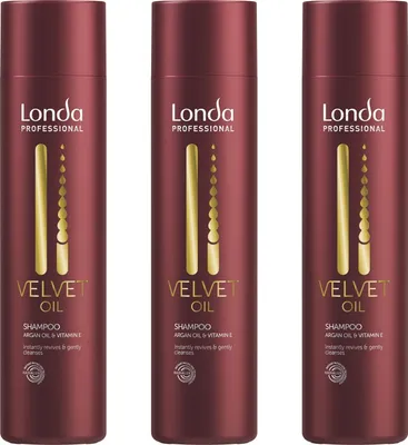 Produktbild von Velvet Oil Shampoo 3x250 ml