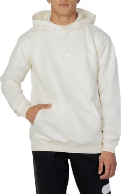 Produktbild von FILA Herren Hoody Beltinci Kapuzenpullover Sweatshirt Pulli Sweater French Terry, Farbe:Elfenbein, Artikel:-10010 egret, Größe:L