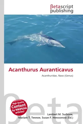 Produktbild von Acanthurus Auranticavus