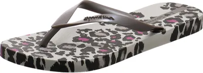 Produktbild von Ipanema Damen Zehentrenner Animale Print III Fem grau