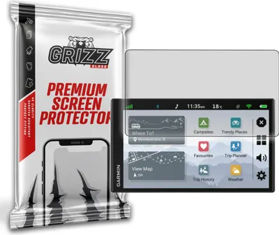 Produktbild von Matte Folie GrizzGlass PaperScreen für Garmin CamperVan