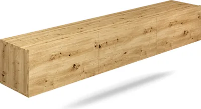 Produktbild von TV-Möbel Idao mit 3 Türen, Helles Holzoptik, 180cm