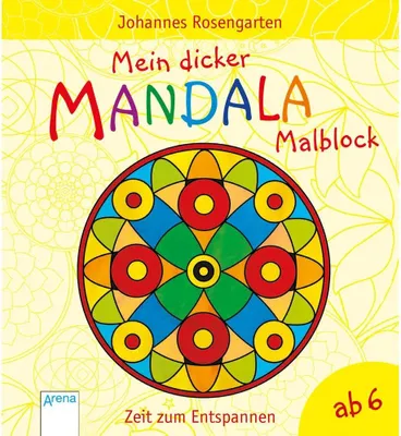 Produktbild von Mein dicker Mandala-Malblock