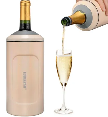 Obrázok produktu pre Chladič na fľaše s vekom, určený na víno a šampanské, objem 750 ml